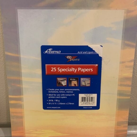 Stationery/Card Stock Printer Ready and Specialty Themes Bundle of 9 NEW - Picture 4 of 8